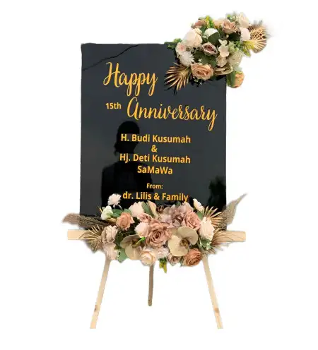 Papan Bunga Akrilik Dangdeur